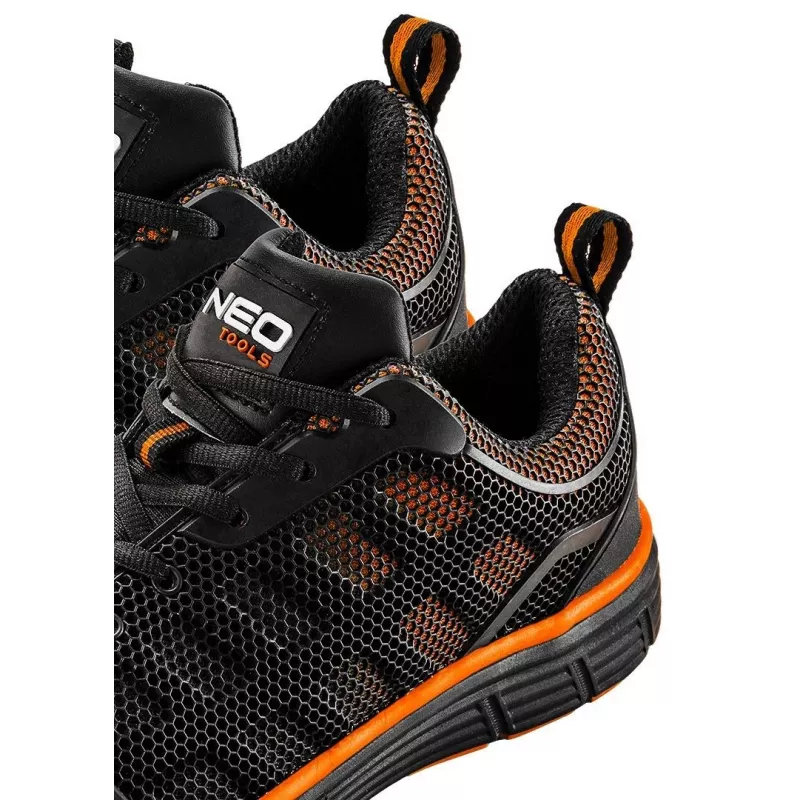 Sapatos de trabalho NEO TOOLS S1, biqueira de aço, tamanho 42