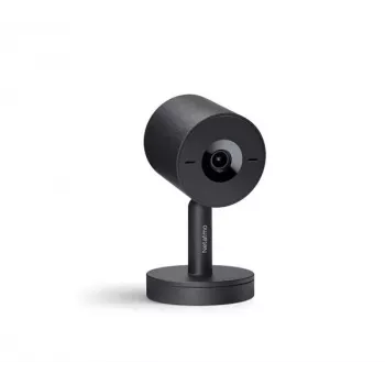 Netatmo Advance Câmara de Segurança Interior, Preta, Full HD 1080p, Reconhecimento Facial, HomeKit