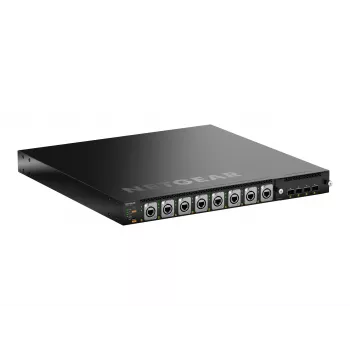NETGEAR M4350-16M4V Switch gerido - 16x portas 2.5G PoE++, 4x uplinks 10G SFP+, orçamento PoE 480W, Layer 3