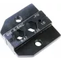 Neutrik DIE-R-BNC-PU Terminal de crimpagem para conetores BNC rearTWIST, preto