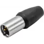 Ficha XLR NEUTRIK 3 polos NC3MX1-TOP (30200508)