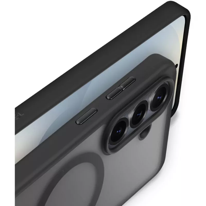 Nevox StyleShell Invisio Capa MagSafe para Samsung Galaxy S26+ Preta