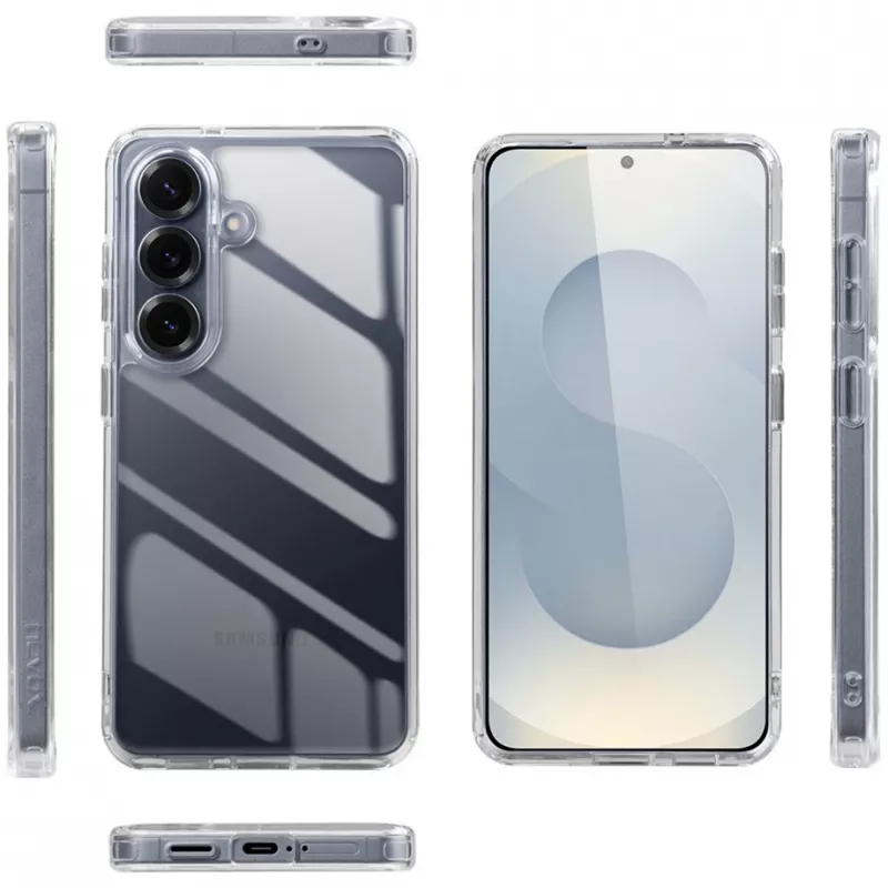 Nevox StyleShell SHOCKFlex capa protetora para Samsung Galaxy S26 Plus, transparente