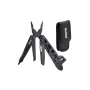 NEXTOOL multiferramenta Vanguard chave inglesa NE20131 multiferramenta EDC 15-em-1 em aço inoxidável com chave inglesa ajustável, alicate, faca, serra, chave de fendas, quebra-vidros, estojo de nylon