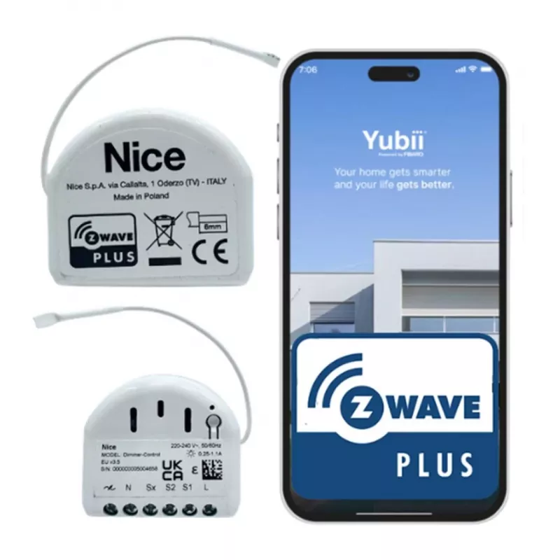 Controlador dimmer Z-Wave NICE FGD-212 EU