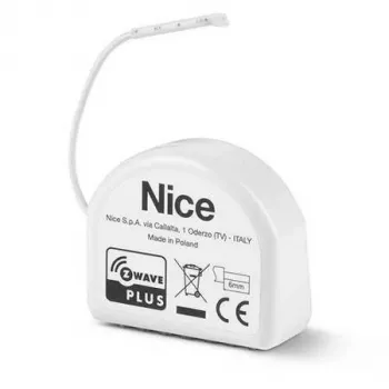 Módulo de controlo remoto NICE FGS-213 ZW5 EU SingleSwitch-Control