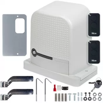 Kit de automatismo para portão deslizante NICE ROBO 1000 (sem fotocélulas)