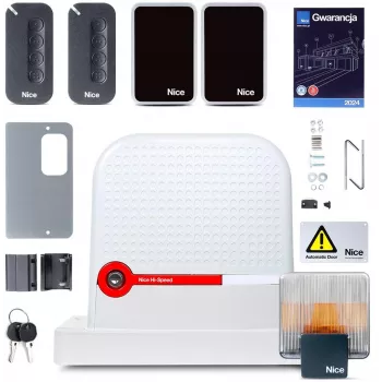 NICE ROBUS 600 HI-SPEED Conjunto completo para portão deslizante MyGO