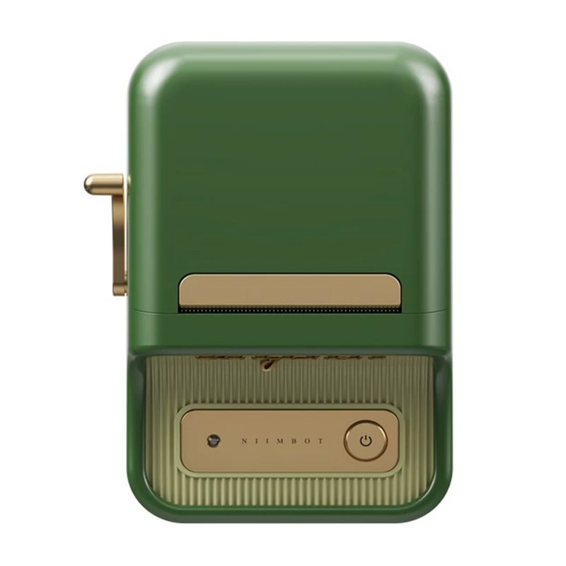 Impressora de etiquetas portátil NIIMBOT B21 Pro (verde-escuro)