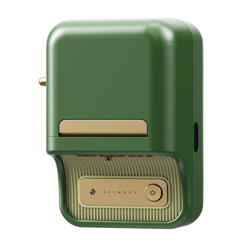 Impressora de etiquetas portátil NIIMBOT B21 Pro (verde-escuro)