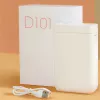 Niimbot D101 Impressora térmica portátil de etiquetas, 203 dpi, Bluetooth, branco