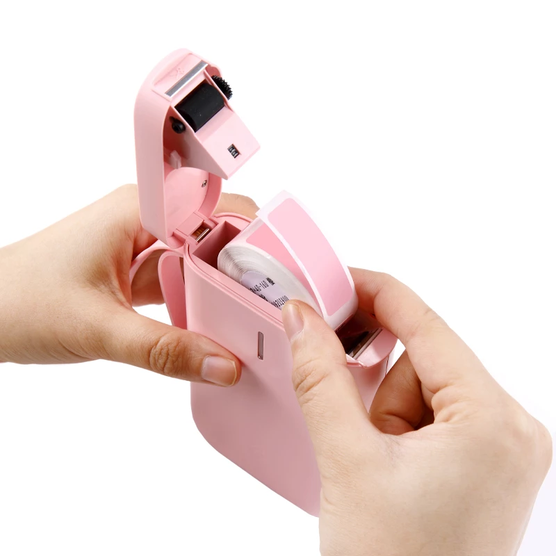 Impressora Térmica Portátil de Etiquetas Niimbot D11, Rosa