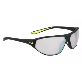 NIKE AEROSWIFTEDQ0 Óculos de sol desportivos unissexo - preto mate, cinzento fumado, lente 65mm