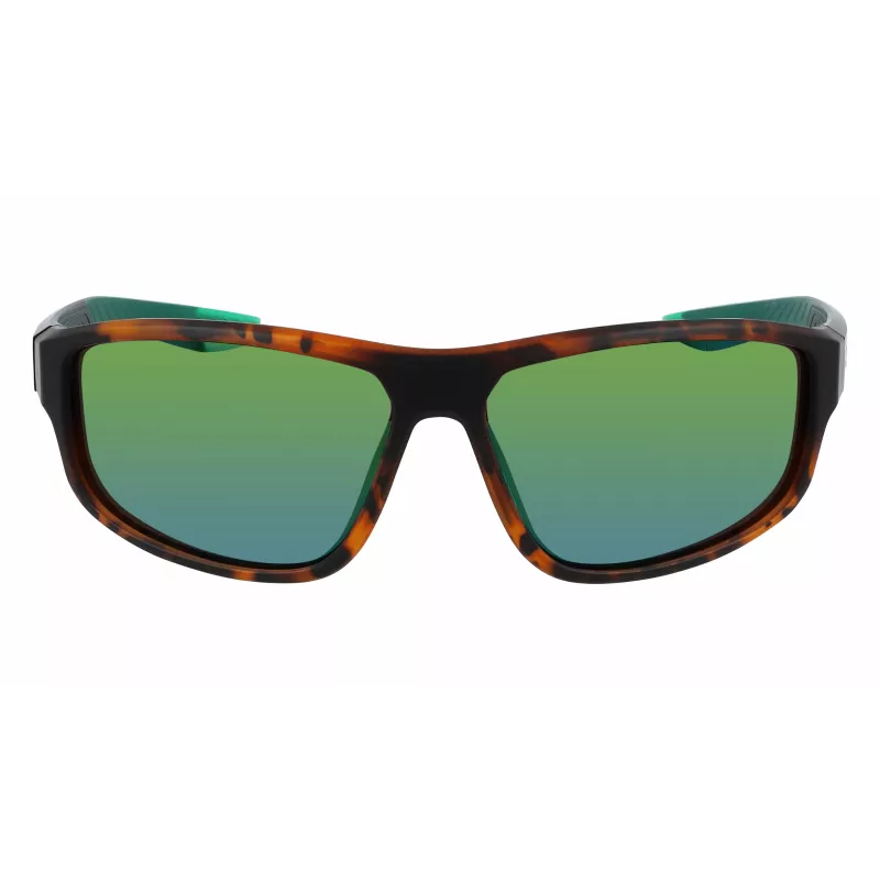 Nike Óculos de sol Brazen Fuel MDJ - armação preta, lente cinzenta com espelho flash prateado