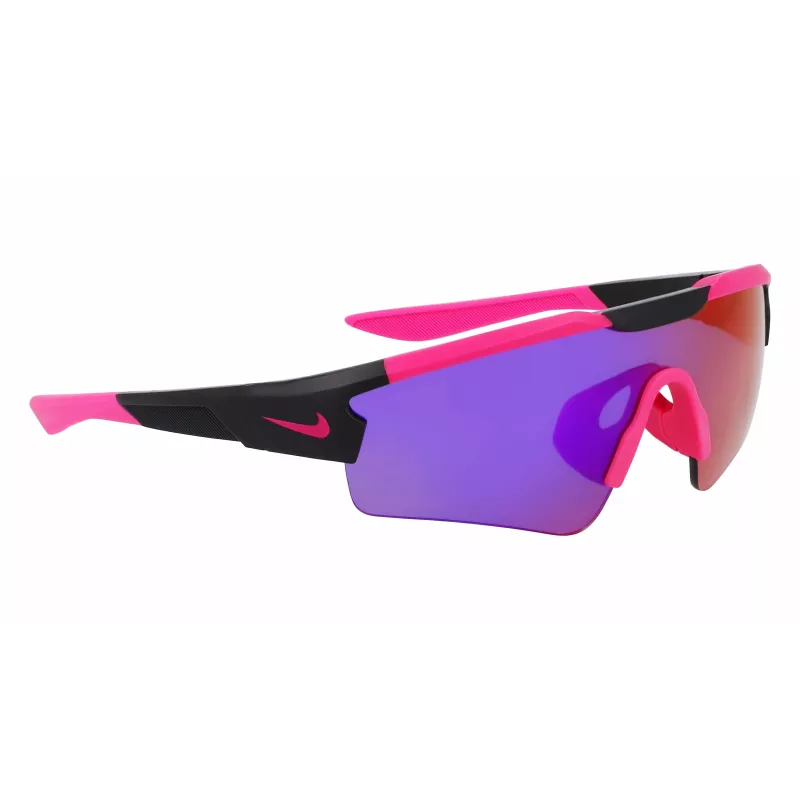 Óculos de sol Nike Cloak criança - preto mate, lentes cinzentas fumadas, proteção UV400