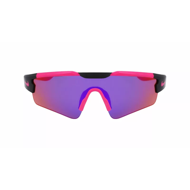 Óculos de sol Nike Cloak criança - preto mate, lentes cinzentas fumadas, proteção UV400