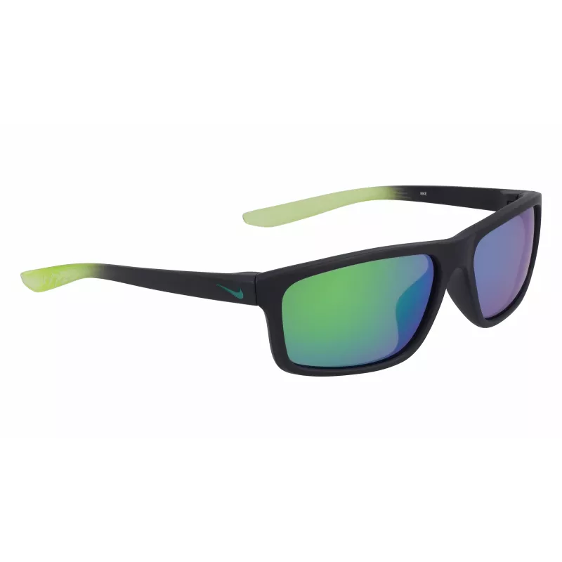 Óculos de sol unissexo Nike Chronicle M 59mm largura da lente armação preta lentes cinzentas