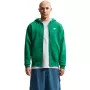 Sweatshirt com capuz Nike Club BB FZ homem com fecho completo Stadium Green L