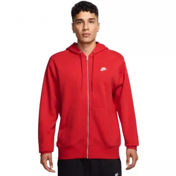 Nike Club BB FZ Hoodie de homem University Red FN3861 657 S