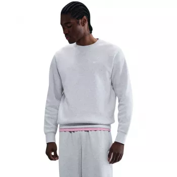 Sweatshirt Nike Club Fleece com decote redondo para homem cinzento-escuro mesclado tamanho S FN3886-051