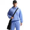 Sweatshirt com capuz Nike Club Fleece para homem Diffused Blue M