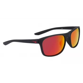 Óculos desportivos unissexo NIKE ENDURE MFJ - armação preta mate, lentes cinzentas, 59 mm