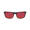 Óculos desportivos unissexo NIKE ENDURE MFJ - armação preta mate, lentes cinzentas, 59 mm