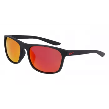Óculos desportivos unissexo NIKE ENDURE MFJ - armação preta mate, lentes cinzentas, 59 mm