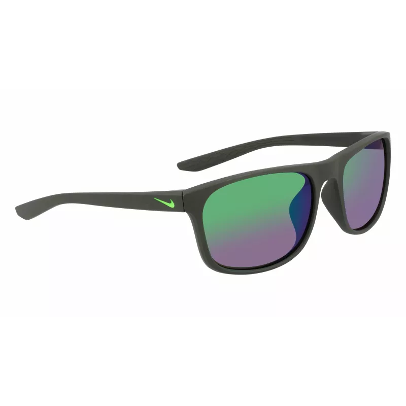 Óculos de sol Nike Endure MMICW46 unissexo preto mate lentes cinzentas 59mm