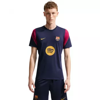 Camisola de treino de futebol para homem Nike FC Barcelona Strike Navy Blue XL