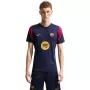 Camisola de treino de futebol para homem Nike FC Barcelona Strike Navy Blue XL