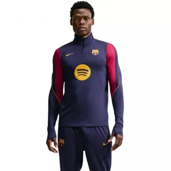 Jersey de treino Nike FC Barcelona Strike homem Navy Blue XL