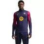 Jersey de treino Nike FC Barcelona Strike homem Navy Blue XL