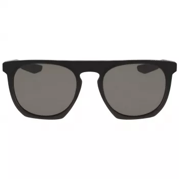 Óculos de sol de homem NIKE Flatspot EV09 - armação preta mate, lentes cinzentas, 52 mm