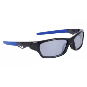 Óculos de sol de criança Nike Jolt - preto mate / cinzento fumado - lentes 57 mm