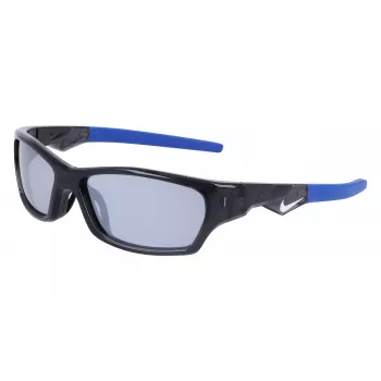 Óculos de sol de criança Nike Jolt - preto mate / cinzento fumado - lentes 57 mm