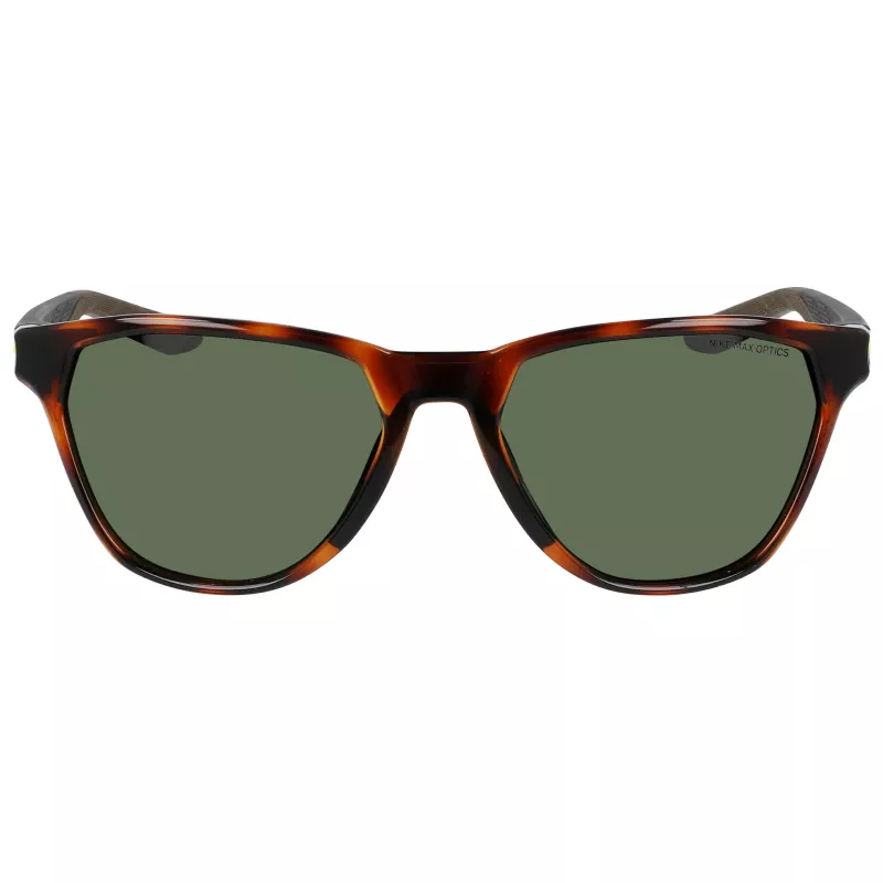 Óculos de sol desportivos Nike Maverick Rised unissexo - armação preta mate, lentes cinzentas, 56/18/145 mm