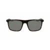 NIKE NIKECHAKDZ737 Óculos de sol desportivos de homem - Armação preta, lentes cinzentas, 54 mm
