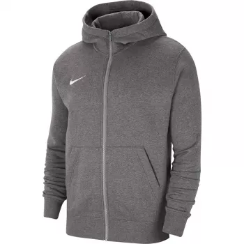 Sweatshirt com capuz Nike Park 20 em polar com fecho integral homem cinzento-escuro mesclado CW6891-071