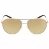 Óculos de sol Nike CHNCEMEV1218 unissexo - armação preta, lentes cinzentas, 61/14/140 mm