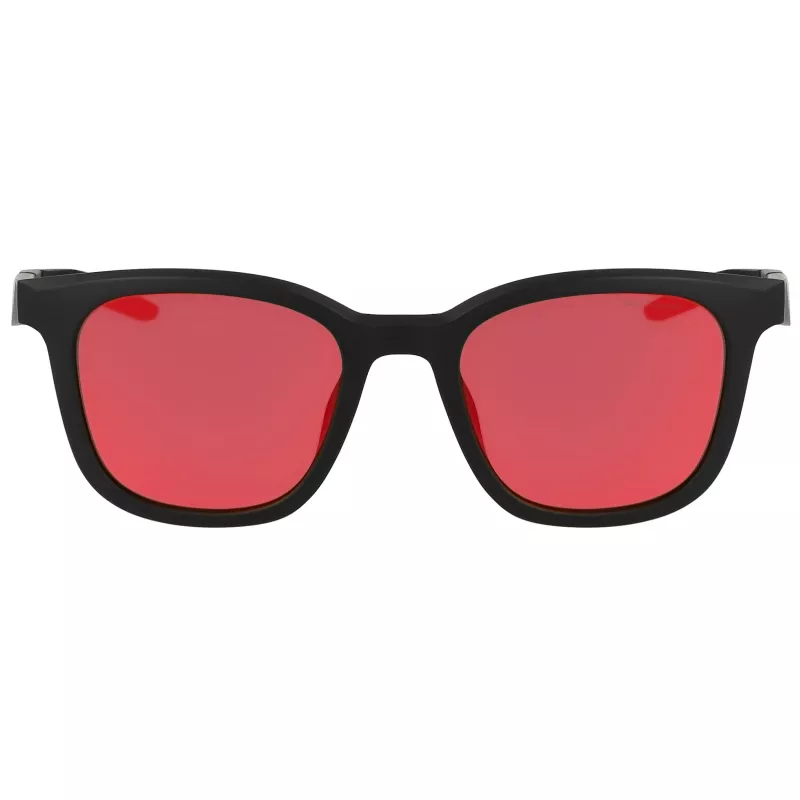NIKE óculos de sol unissexo Radeon - 52/20/145 mm - armação preta mate, lentes cinzento fumado
