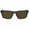 Óculos de sol unissexo NIKE VALIANTECW464 - armação retangular desportiva, lentes 60mm, proteção UV 100%