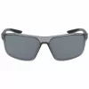 Óculos de sol de desporto de homem NIKE WINDSTORMC46 - preto mate/cinzento - lente 65 mm - 100% proteção UV