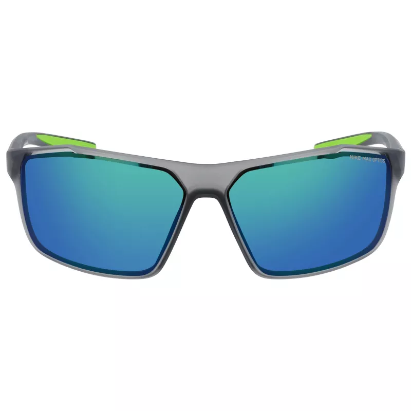 Óculos de sol de homem NIKE WINSTORMMCW4 - armação preta mate, lentes cinzentas fumê, largura da lente 65 mm