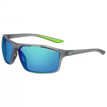 Óculos de sol de homem NIKE WINSTORMMCW4 - armação preta mate, lentes cinzentas fumê, largura da lente 65 mm