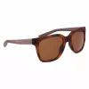 Óculos de sol de mulher NIKE NKFV2412-203 castanho escuro armação quadrada lentes castanhas tonalizadas 51/18/135 mm