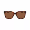 Óculos de sol de mulher NIKE NKFV2412-203 castanho escuro armação quadrada lentes castanhas tonalizadas 51/18/135 mm