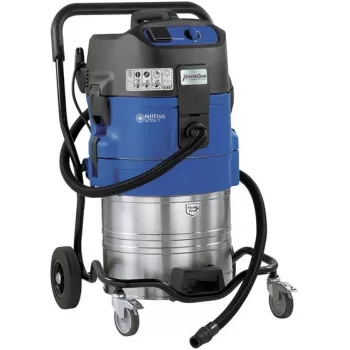 Aspirador de líquidos e pós Nilfisk ATTIX 761-21 XC 70L aço inoxidável 1200W preto/azul
