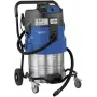 Aspirador de líquidos e pós Nilfisk ATTIX 761-21 XC 70L aço inoxidável 1200W preto/azul