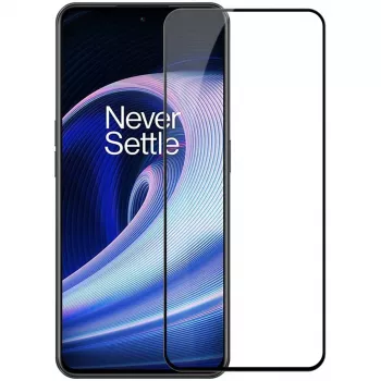 Protetor de ecrã em vidro temperado Nillkin Amazing CP+PRO ultra fino para OnePlus Ace, moldura 0,2 mm, dureza 9H, preto